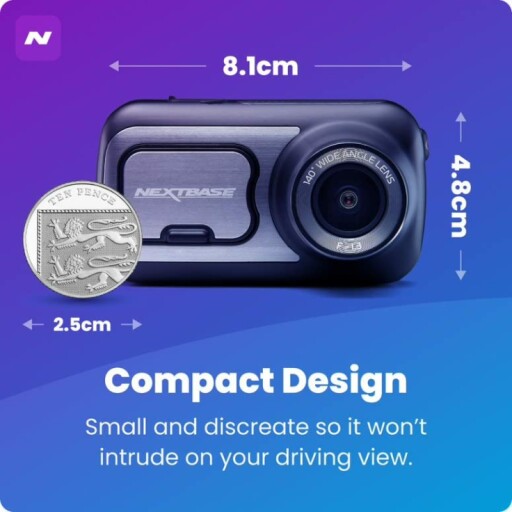 Image showing key features of a dash cam, including Quad HD recording, Emergency SOS, Alexa built-in, rear camera compatibility, wide viewing angle, HD IPS touch screen, Click&Go PRO mount, GPS module, polarising filter compatibility, and Wi-Fi & Bluetooth.