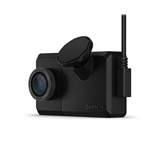 Garmin dash cam with mount and cable.